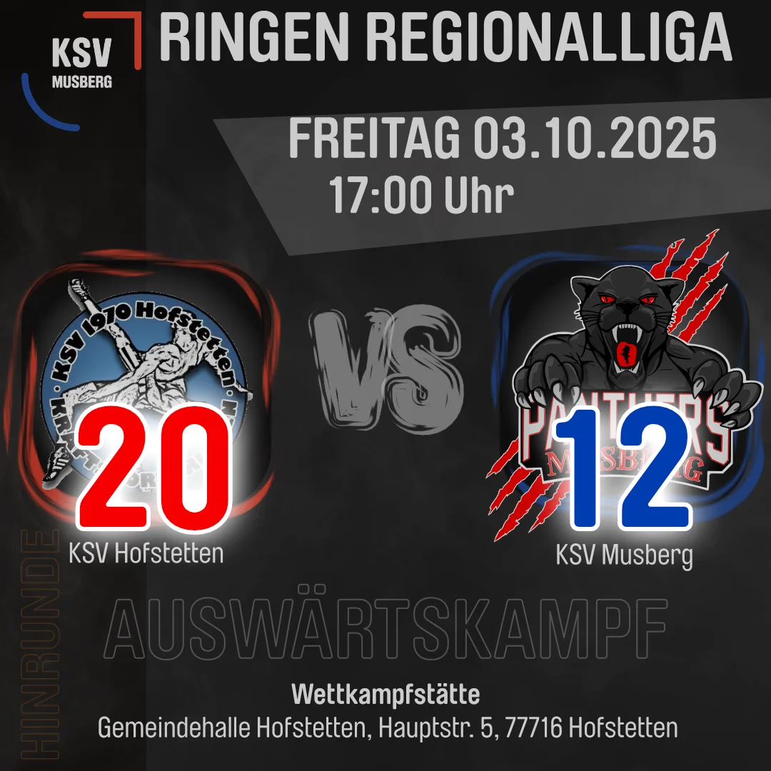 251003_Auswärtskampf_RL_Hofstetten_Ergebnis
